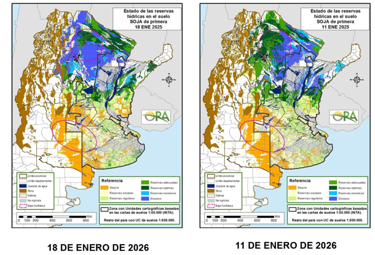 Abundantes lluvias en el norte del país retrasan la siembra de soja ...