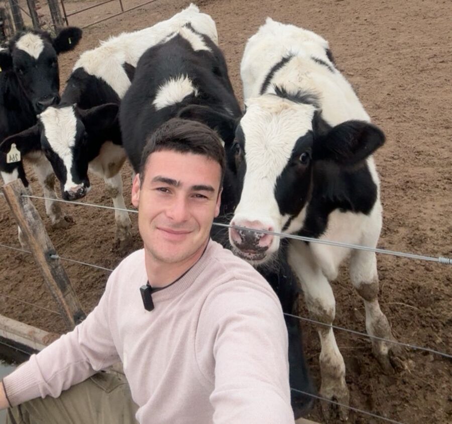 Del campo a las redes: la historia del tambero de 22 a&ntilde;os