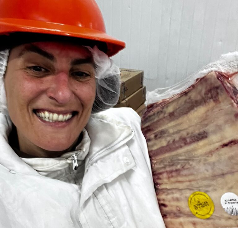 Del mercado de Liniers a su propia marca de carne pastoril